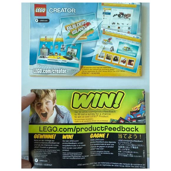 Lego Creator No. 31017 3-in-1 Sunset Speeder *RETIRED SET* Race Car & Truck Cab - Picture 2 of 7